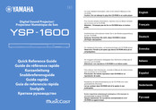 Yamaha MusicCast YSP-1600 Guide De Démarrage Rapide