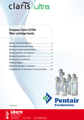 Pentair Claris ULTRA 170 Guide D'installation Et D'utilisation