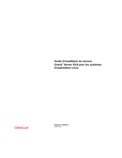 Oracle X5-8 Guide D'installation
