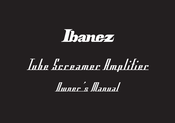Ibanez TSA5TVR-E Tube Screamer Amplifier Mode D'emploi