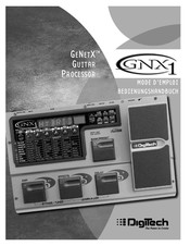 DigiTech GENETX GNX1 Mode D'emploi