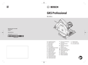 Bosch GKS Professional 85 G Notice Originale
