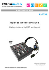 Ramiaudio PJO550 Manuel Utilisateur