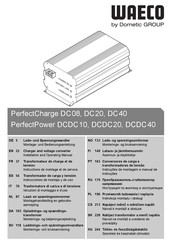 Dometic GROUP Waeco PerfectPower DCDC10 Instructions De Montage Et De Service