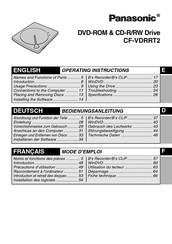 Panasonic CF-VDRRT2 Mode D'emploi