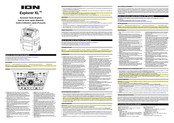 ION Explorer XL Guide D'utilisation Rapide