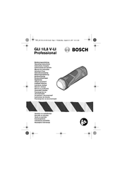 Bosch GLI 10,8 V-LI Professional Instructions D'emploi