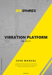Gymrex GR-MG39 Manuel D'utilisation