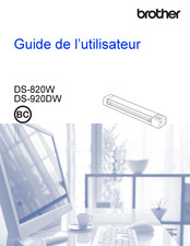 Brother DS-920DW Guide De L'utilisateur