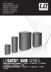 LD Systems LDSAT82AG2W Manuel D'utilisation
