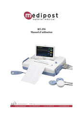 Medipost-Nutristoma BT-350 Manuel D'utilisation