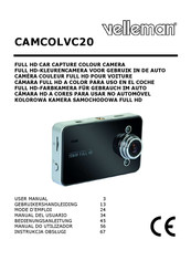 Velleman CAMCOLVC20 Mode D'emploi