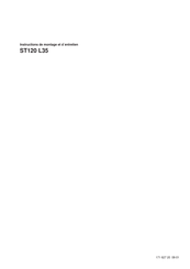 Enertech ST 108 Instructions De Montage Et D'entretien
