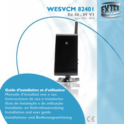 Extel WESVCM 82401 Guide D'installation Et D'utilisation