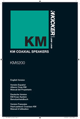 Kicker KM6200 Manuel D'utilisation