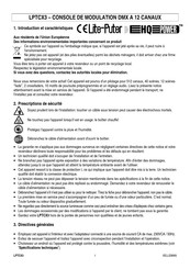 HQ Power LPTCX3 Mode D'emploi