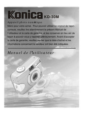 Konica KD-30M Manuel De L'utilisateur