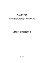 Gigabyte GV-R9700 PRO Manuel Utilisateur