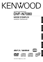 Kenwood DVF-N7080 Mode D'emploi