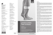 medi protect.Ankle foot orthosis Mode D'emploi