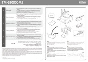 Epson TM-S9000MJ Guide D'installation