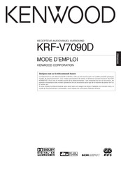 Kenwood KRF-V7090D Mode D'emploi