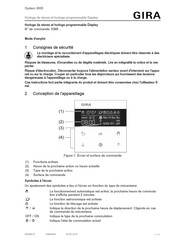 Gira System 3000 5366 Mode D'emploi