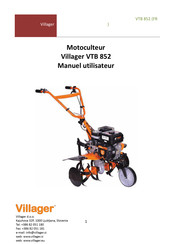 Villager VTB 852 Manuel Utilisateur