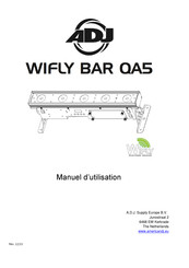 ADJ WIFLY BAR QA5 Manuel D'utilisation