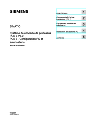 Siemens SIMATIC PCS 7 Manuel D'utilisation