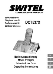 switel DCT537X Mode D'emploi