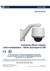 Vicon Surveyor 214-20-01 Série Guide Rapide