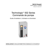 Bell & Gossett Technologic 502 Série Mode D'emploi