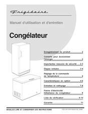 Frigidaire GLFN1326G Manuel D'utilisation Et D'entretien