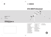 Bosch GTA 3800 Professional Notice Originale