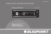 Blaupunkt 1 011 103 400 Mode D'emploi Et De Montage