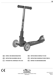 Hudora 11051 Instructions De Montage Et Mode D'emploi