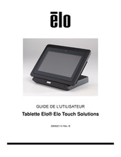 Elo Touch Solutions Elo Guide De L'utilisateur
