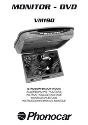 Phonocar VM190 Instructions De Montage