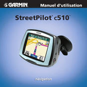 Garmin StreetPilot C510 Manuel D'utilisation