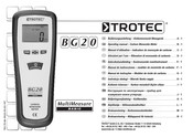 Trotec BG20 Manuel D'utilisation