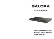 Salora DVD-363M-HDMI Manuel D'utilisation