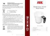 ADE KE 919 Mode D'emploi