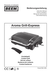 Beem Aroma Grill-Express B21.001 Notice D'utilisation