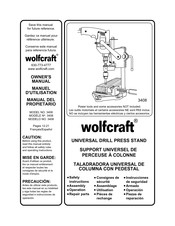 Wolfcraft 3408 Manuel D'utilisation