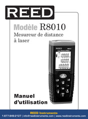 REED R8010 Manuel D'utilisation