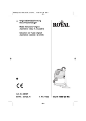 Royal INOX 1450-25 WA Mode D'emploi D'origine