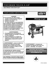 Weber PERFORMER TOUCH-N-GO Guide De L'utilisateur