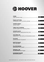 Hoover HH64DB3T Notice D'emploi Et D'installation