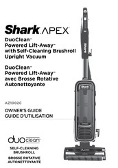 shark DuoClean Powered Lift-Away AZ1002C Guide D'utilisation